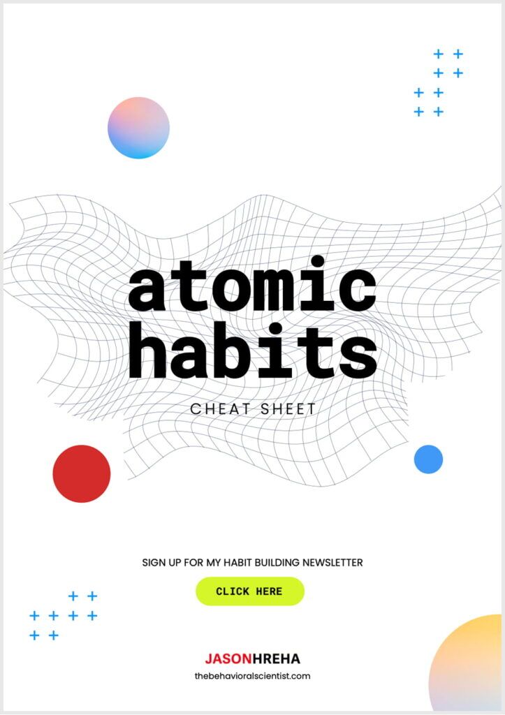 Atomic Habits PDF Cheat Sheet Link